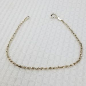 Milor Italy 925 Sterling SILVER Twisted Chain